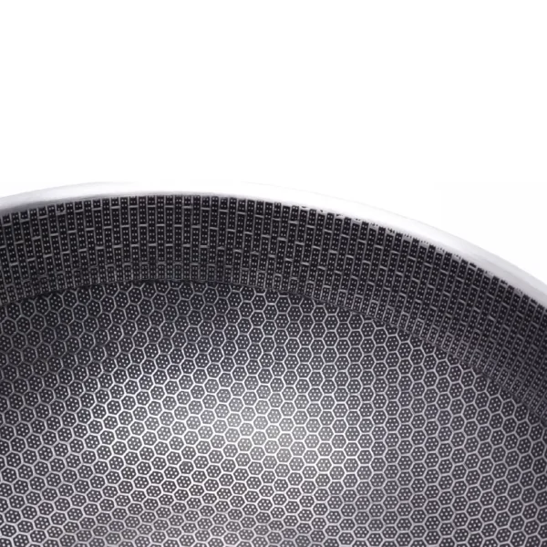 Aminsuk premium 22cm honeycomb non-stick steel frypan for daily kitchen use