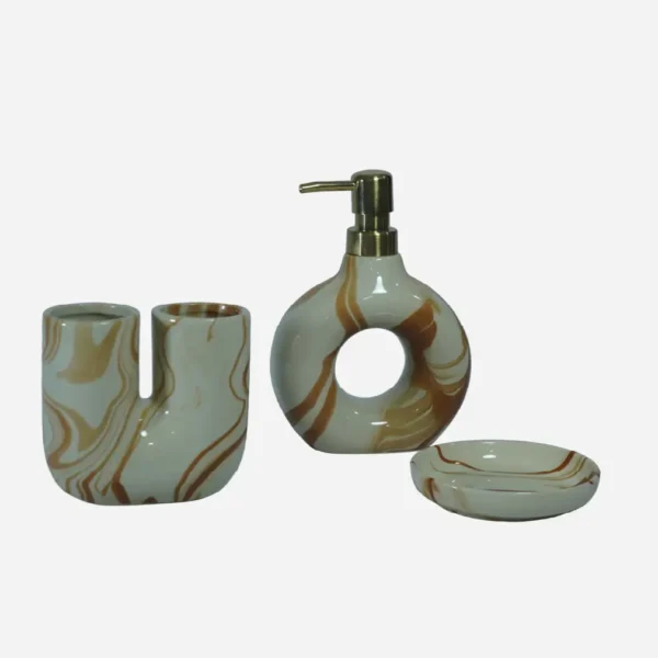 Luxury ceramic bathroom collection handcrafted by Aminsuk