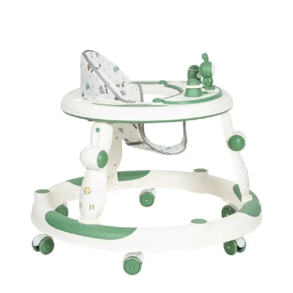 Safe musical baby walker with wide base by Aminsuk