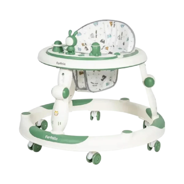 Aminsuk HappyStep musical baby walker with adjustable height and safety wheels