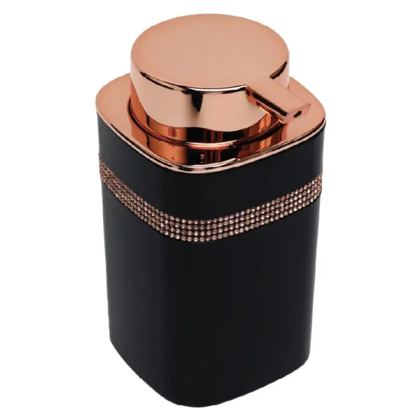 Modern unbreakable bathroom dispenser for soap and shampoo by Aminsuk