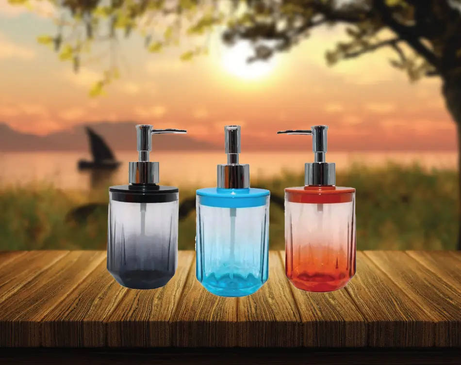 Smart refillable soap pump bottle Aminsuk