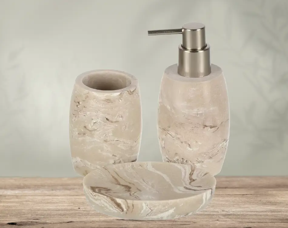 Ultra Marble Bathroom Set – Aminsuk Premium Accessories