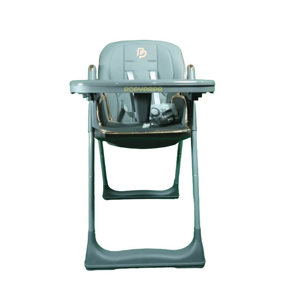 Aminsuk ComfortGrow premium baby high chair with adjustable height and safety belt