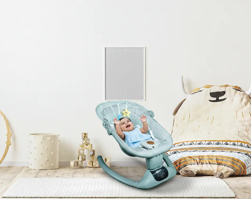 Modern electric baby cradle swing by Aminsuk