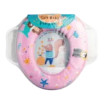 Aminsuk SoftCare baby potty seat with soft padding and safety handles
