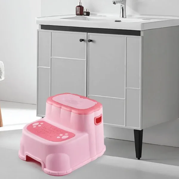 Kids step stool for handwashing and brushing – strong and safe | Aminsuk