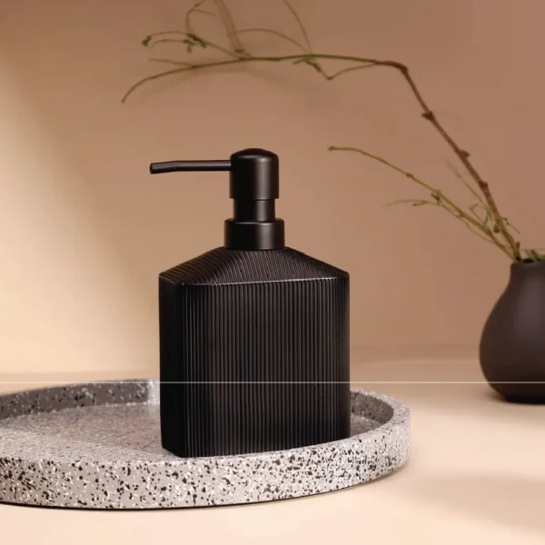 Ribbed design soap pump Aminsuk