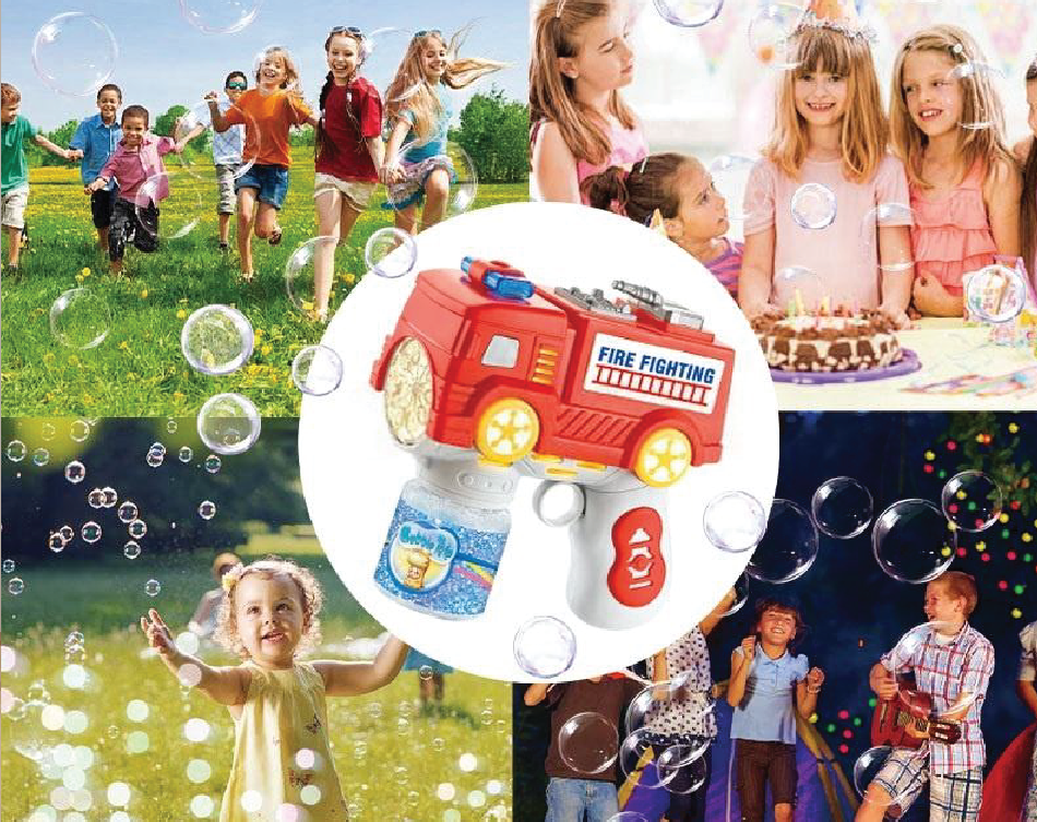 Aminsuk fire truck bubble gun Bangladesh