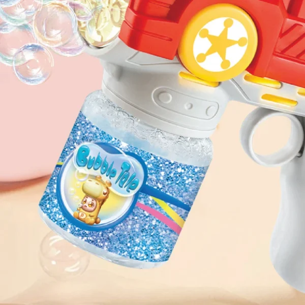 fire truck bubble gun gift for kids