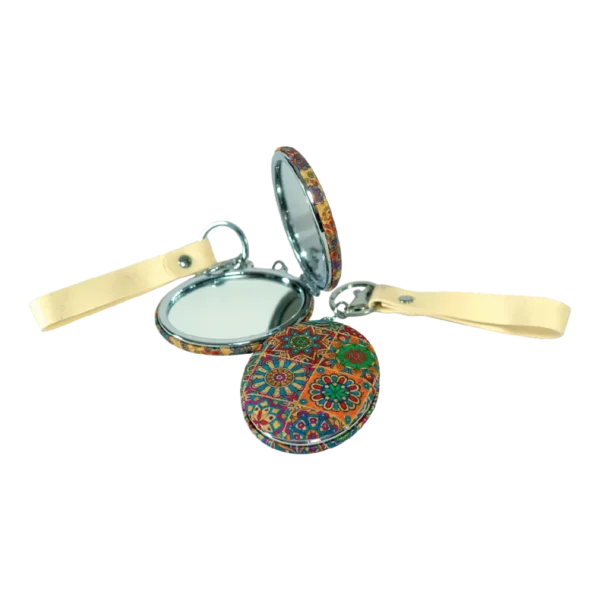 Round dual sided makeup mirror Aminsuk LuxeGlow