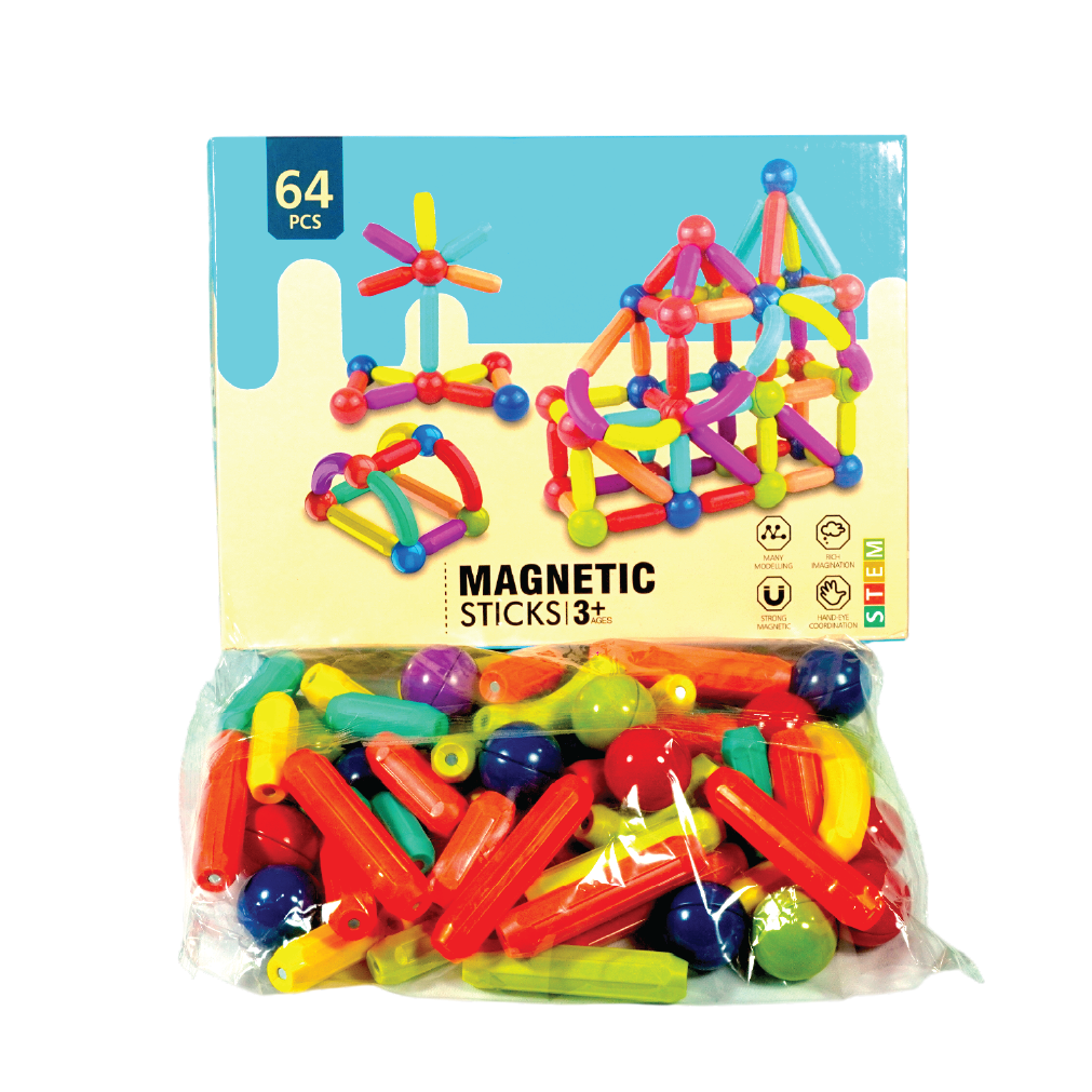 magnetic building sticks for kids