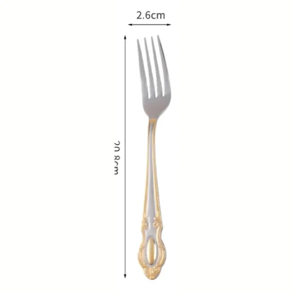 Premium stainless steel fork set 6 pcs Aminsuk