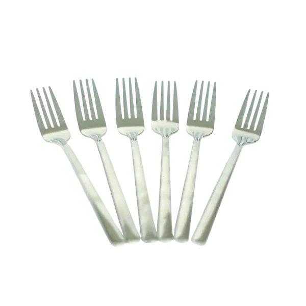 Aminsuk Prime Stainless Steel Dinner Fork Set 6 Pieces mirror polished forks