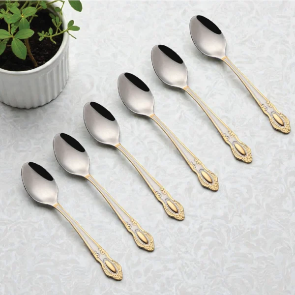Tea and coffee spoon set stainless steel