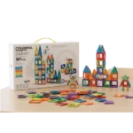 Aminsuk Smart Magnetic Blocks Set 97 Pcs for kids STEM learning