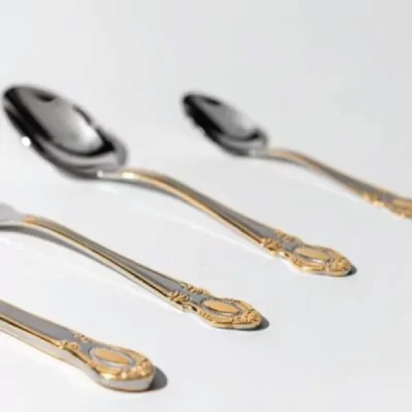 Tea spoon set for home kitchen stainless steel