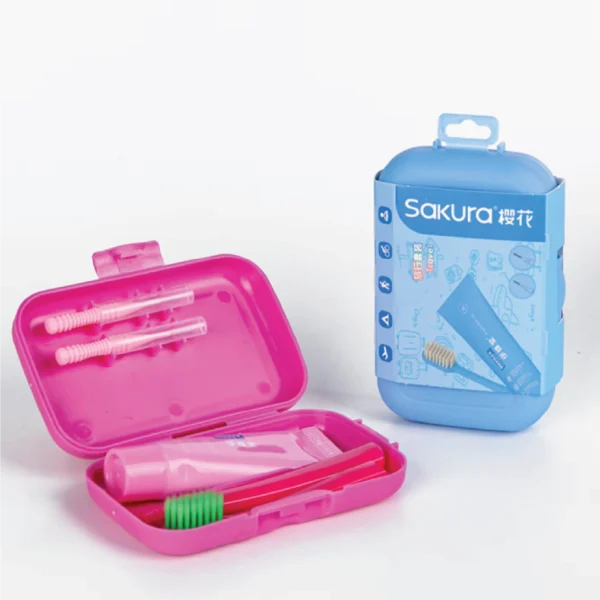 Aminsuk toothbrush toothpaste travel set