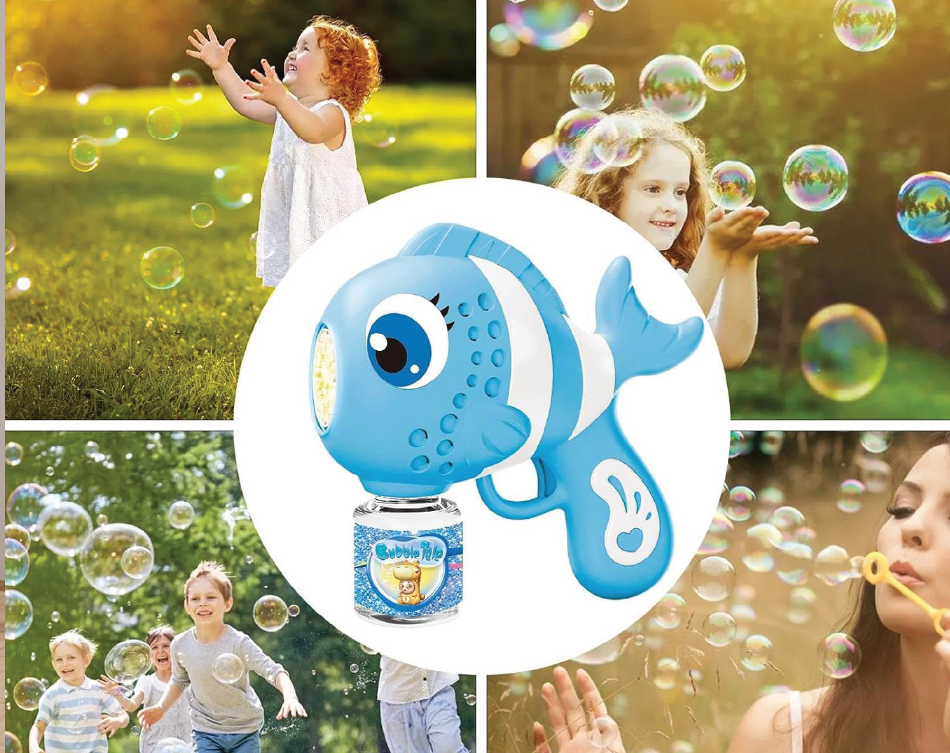 Bubble machine with music for kids
