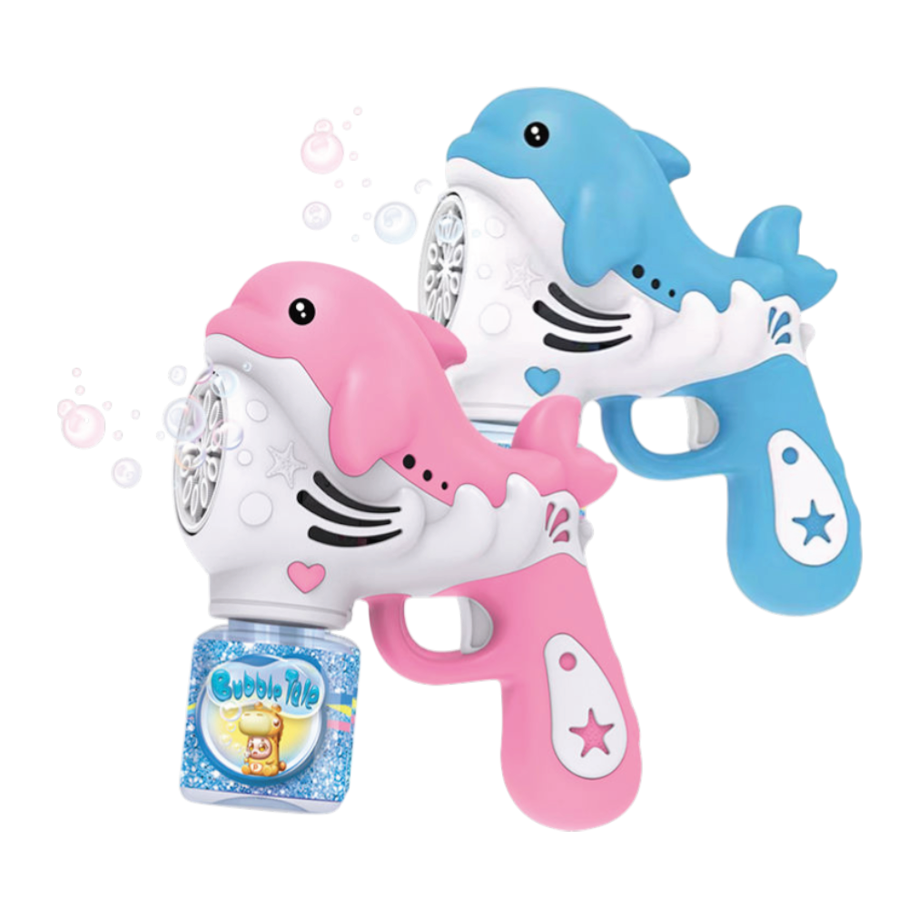 electric dolphin bubble machine for kids