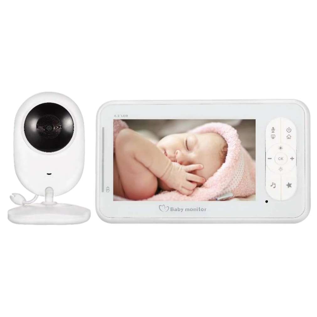 Baby Monitor 4.3 Inch HD Wireless Camera with Screen
