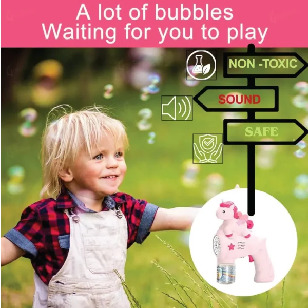 Unicorn Bubble Gun Toy Bangladesh