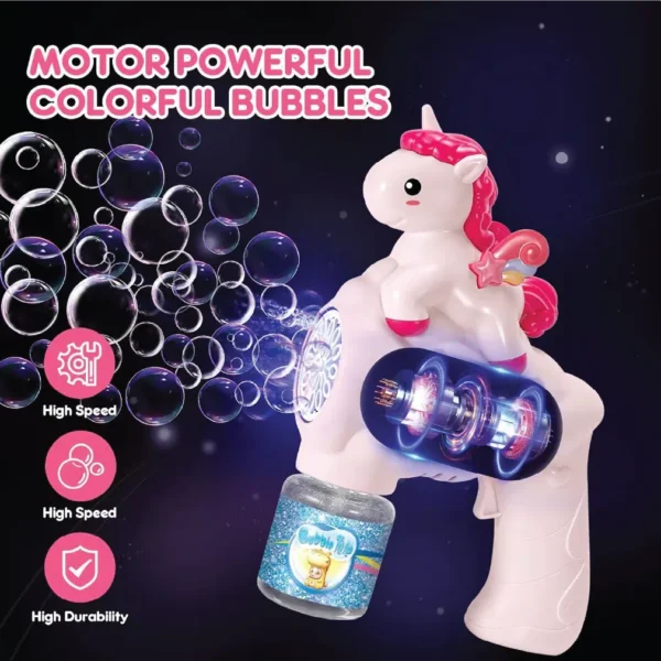 Unicorn Bubble Maker for Kids